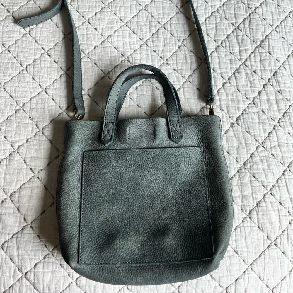 Madewell Small Transport Tote-Suede